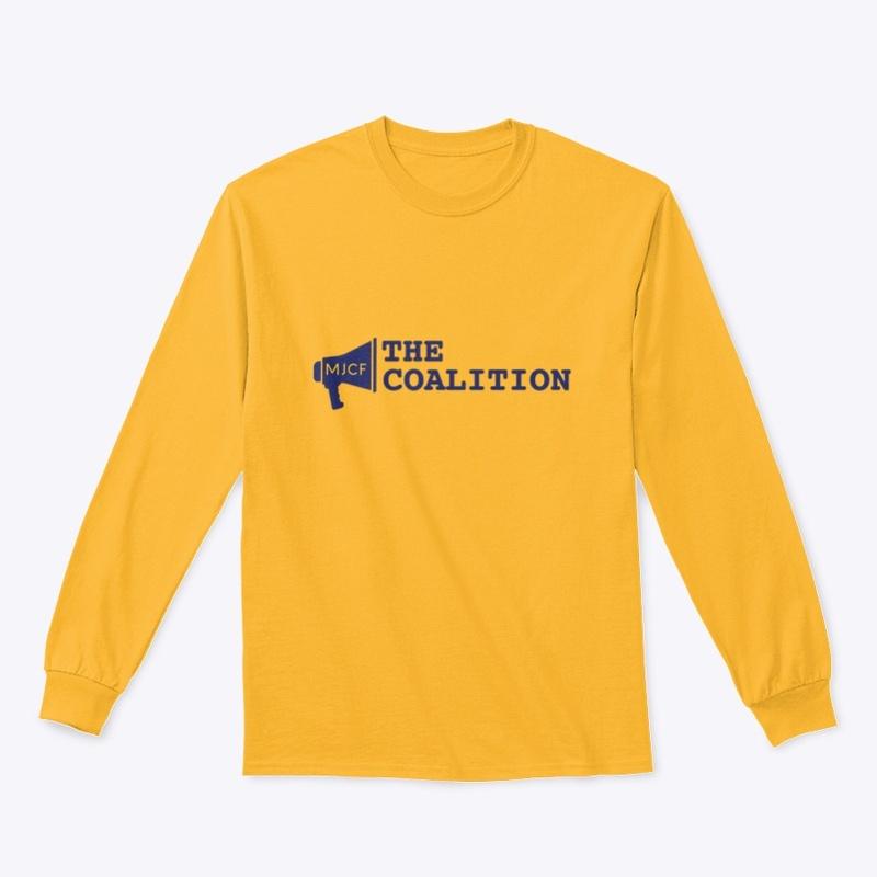 Unisex Long Sleeve Gold T-Shirt