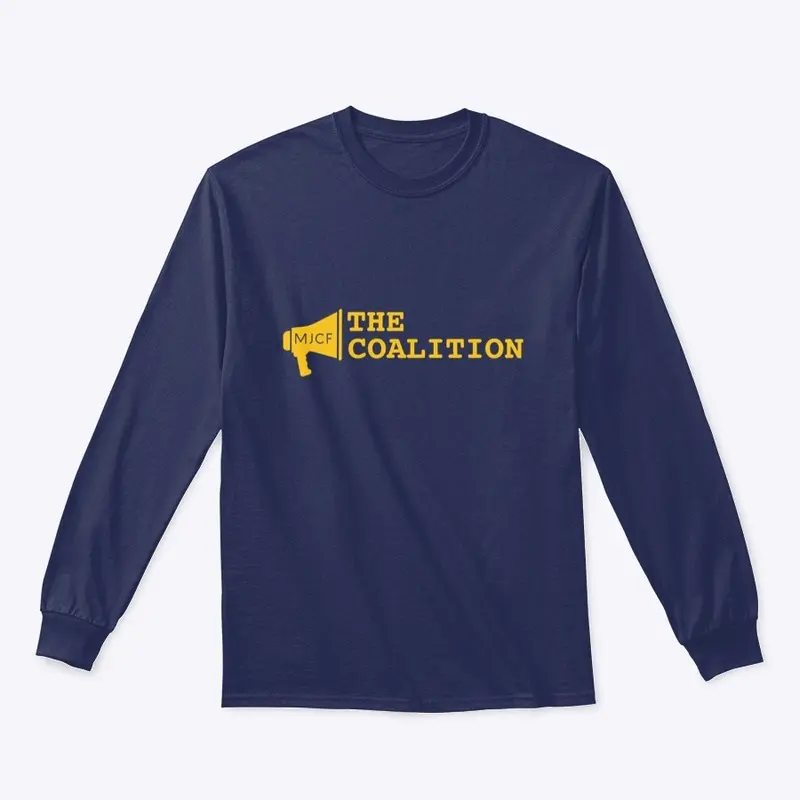 Unisex Long Sleeve Navy T-shirt